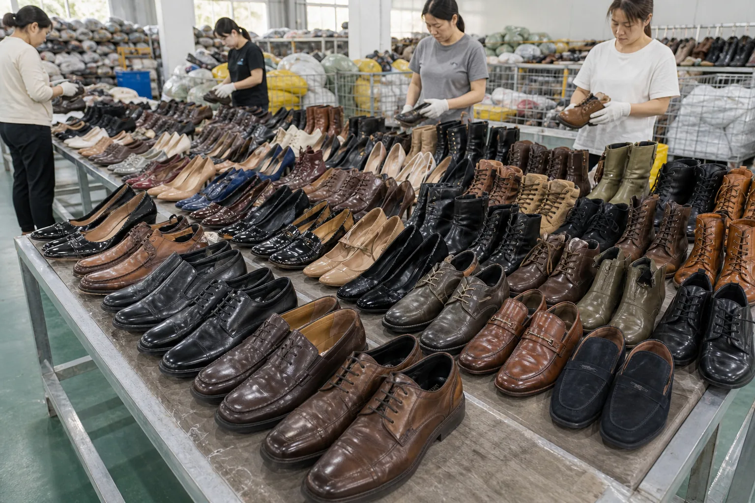 Used Leather Shoes from China used shoes supplier