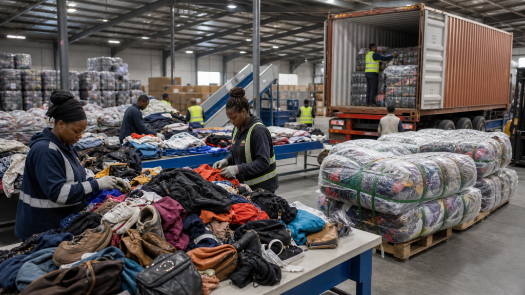 How to Plan A 40ft Container of Used Clothing Bales