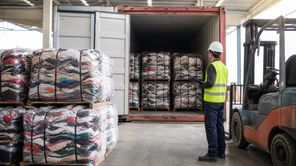 40ft Container Used Clothing Order Planning for First Time Buyers