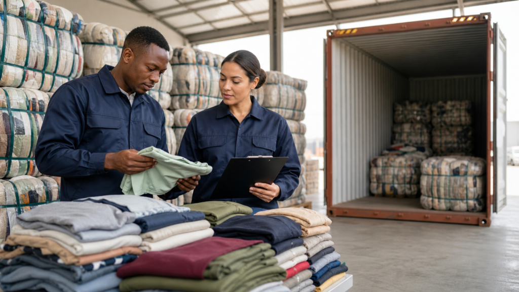 Second Hand Clothes Wholesale Inquiry Template for Importers