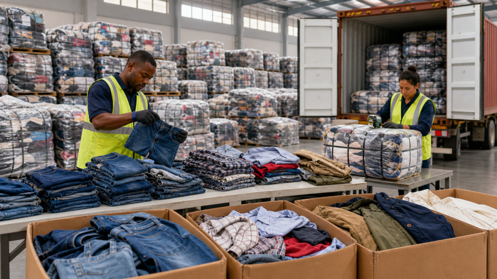South America Second Hand Clothing Wholesale Categories to Compare