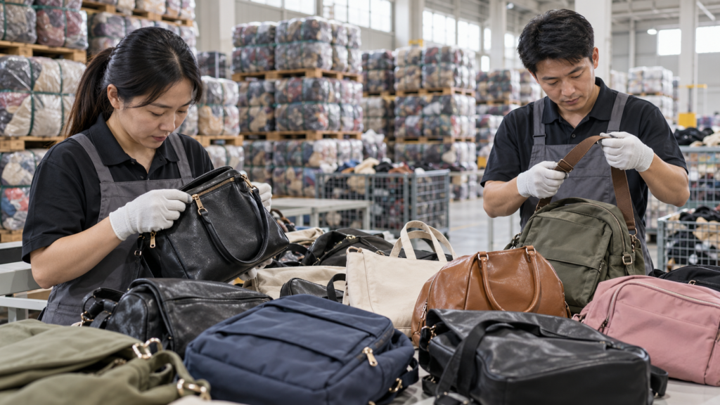 Used Bags Wholesale Inspection Guide for Zippers Straps and Materials: 2026 Buyer Guide