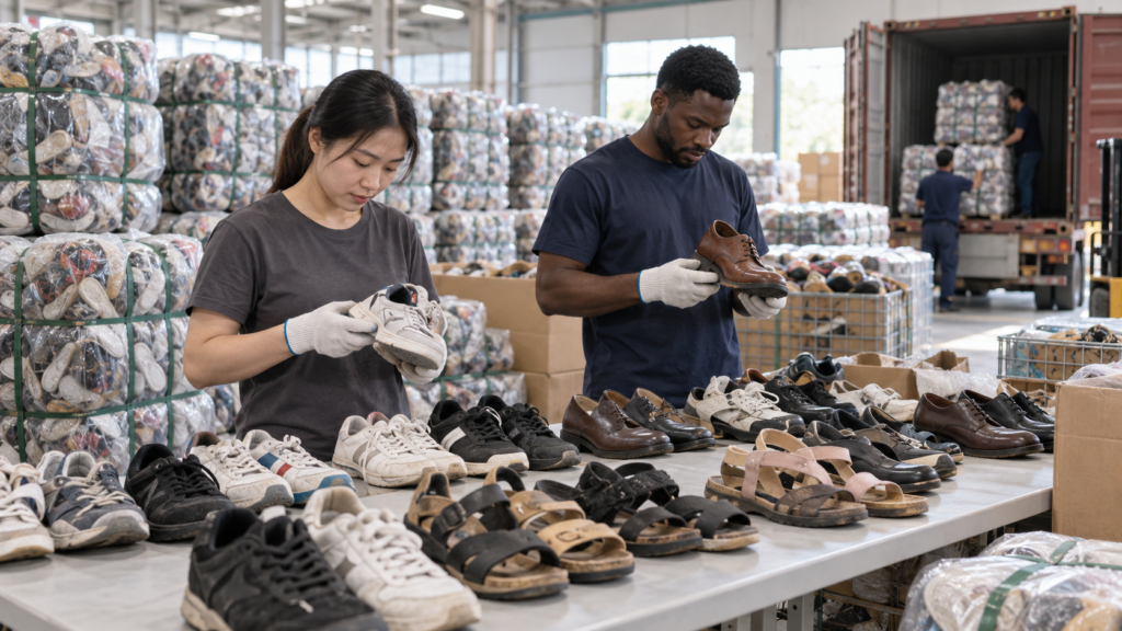 Used Shoes Bales Inspection Guide for Sneakers Sandals and Leather Shoes: 2026 Buyer Guide